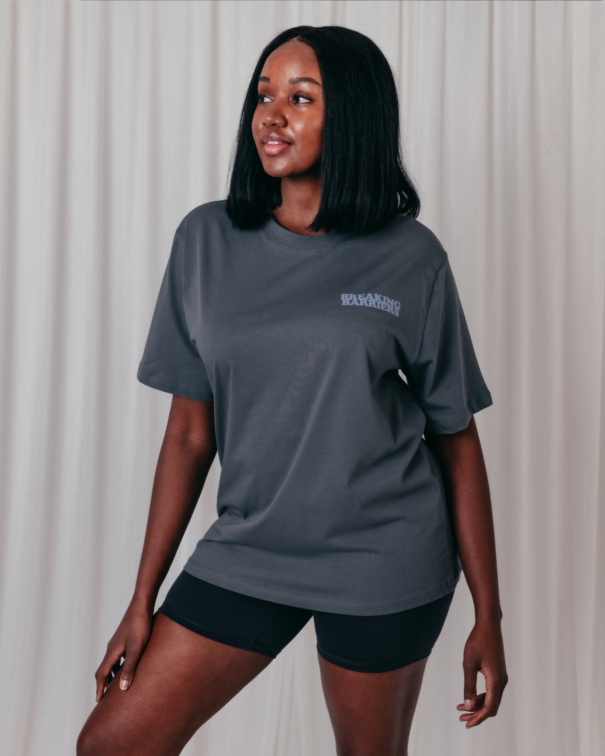 One Rep Boyfriend Tee - Graphite