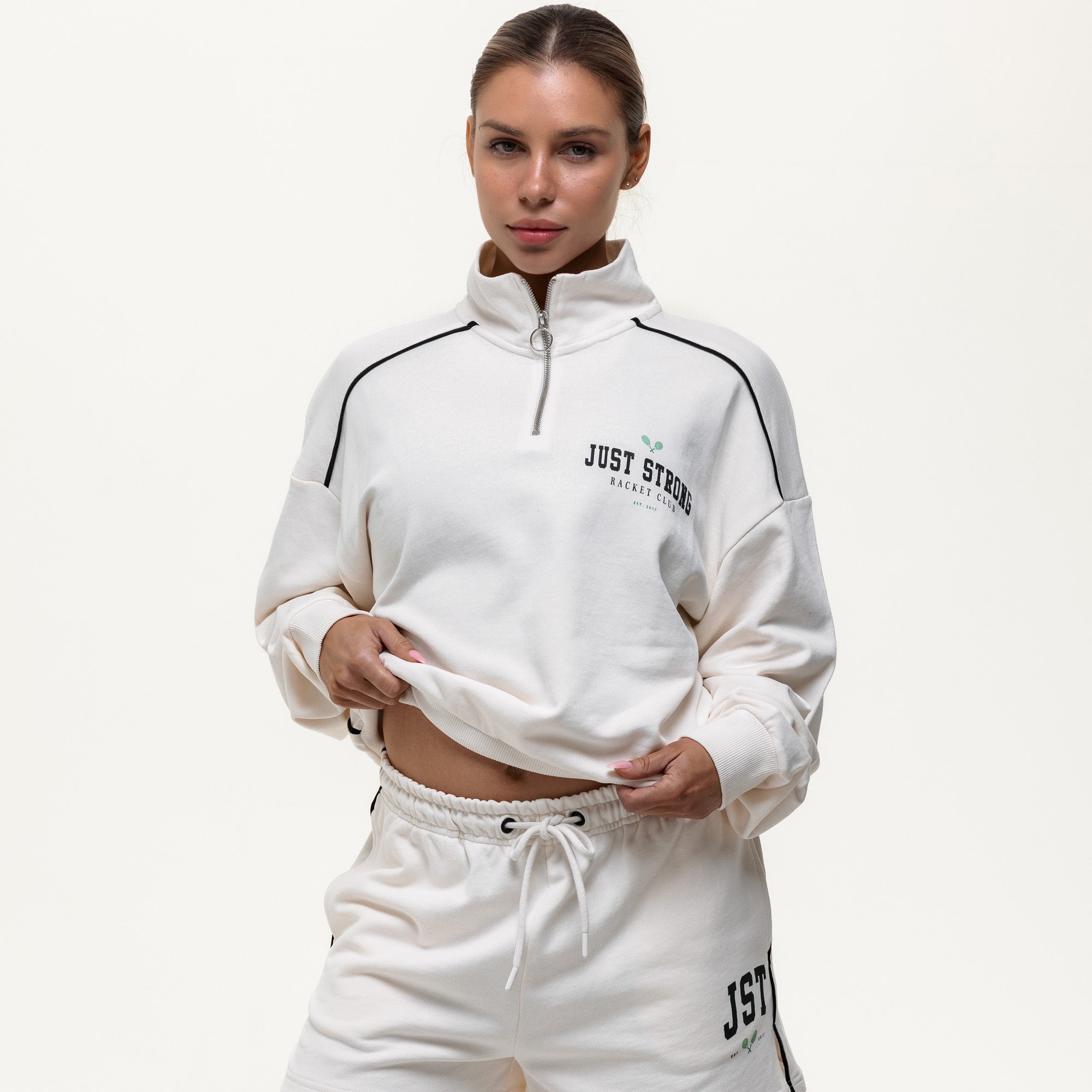 Club House Quarter Zip - Off White