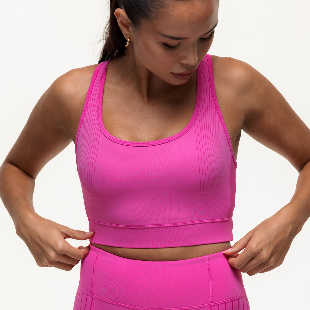 Agility Workout Bra - Fuschia Pink