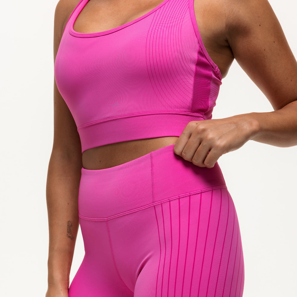 Agility Workout Bra - Fuschia Pink