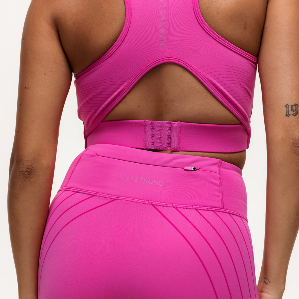Agility Workout Bra - Fuschia Pink