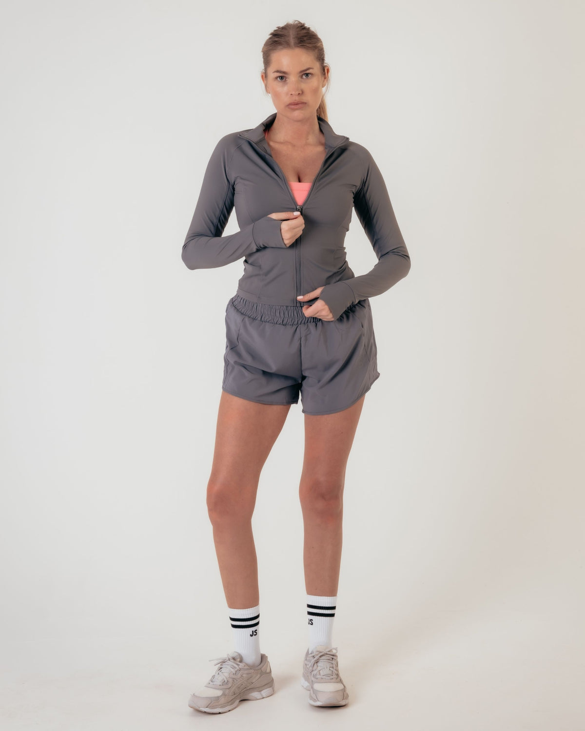 Training Zip Up Jacket - Slate