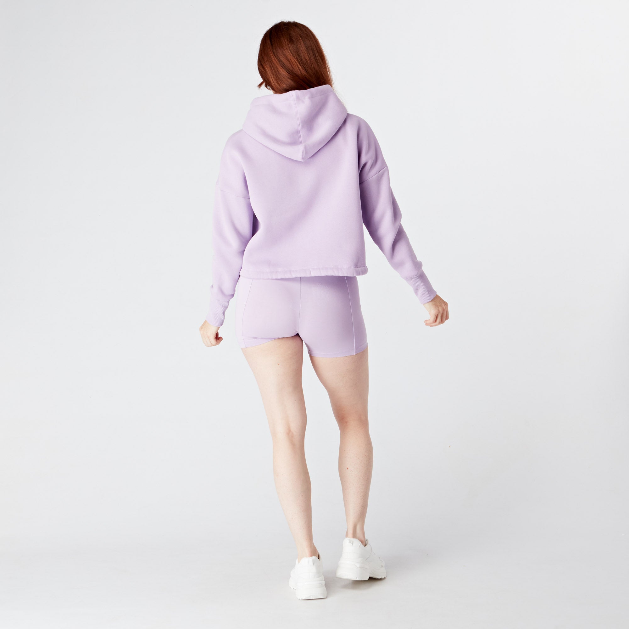 Crystal Relax Cropped Hoodie