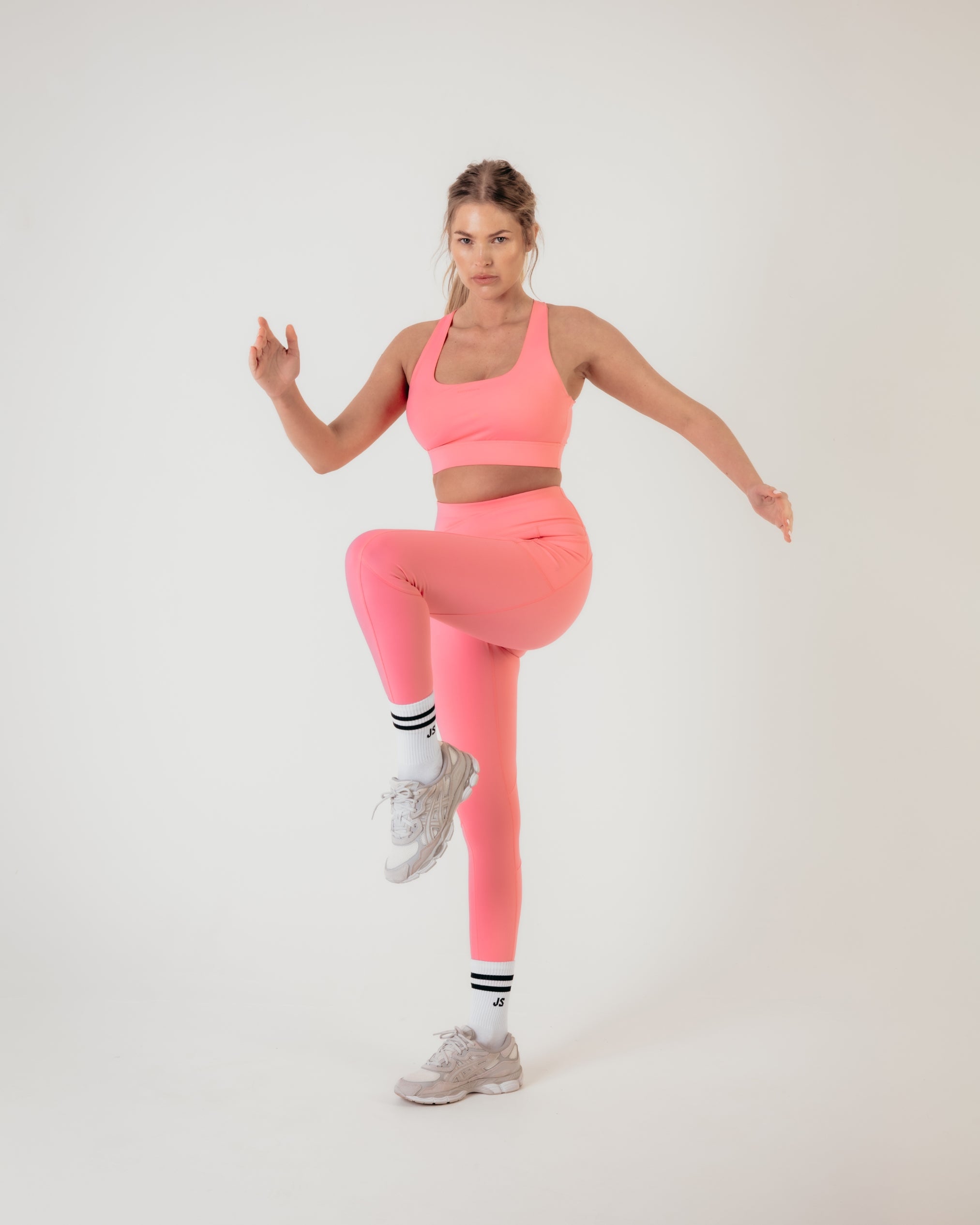 Flex Medium Support Bra - Pink Lemonade