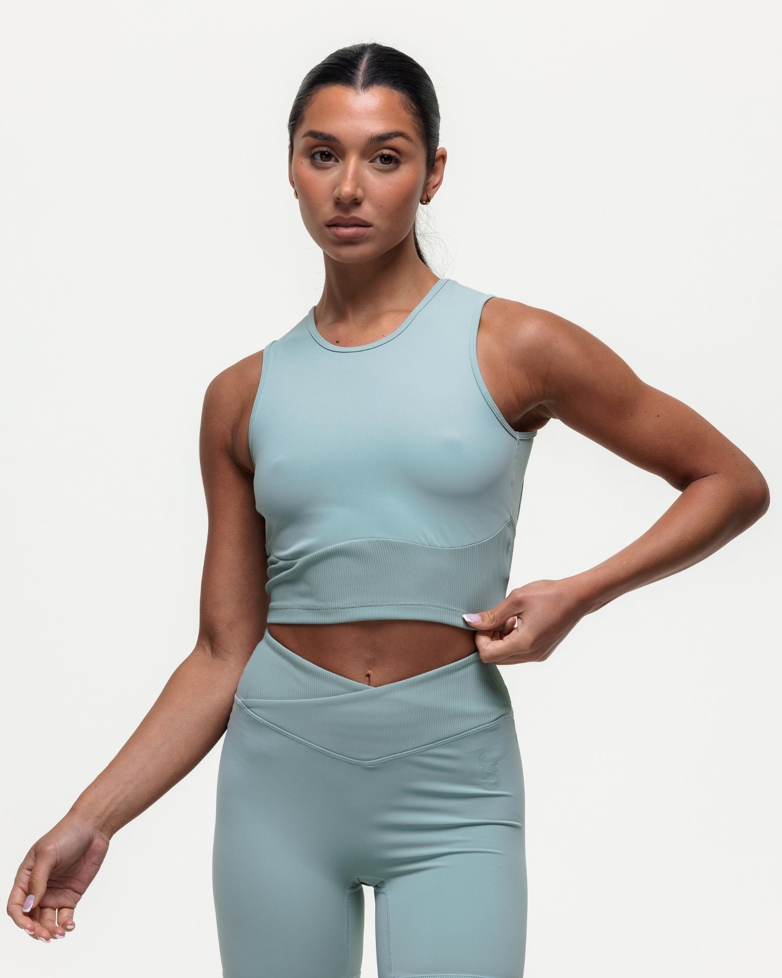 Prana Crop Vest - Seamoss