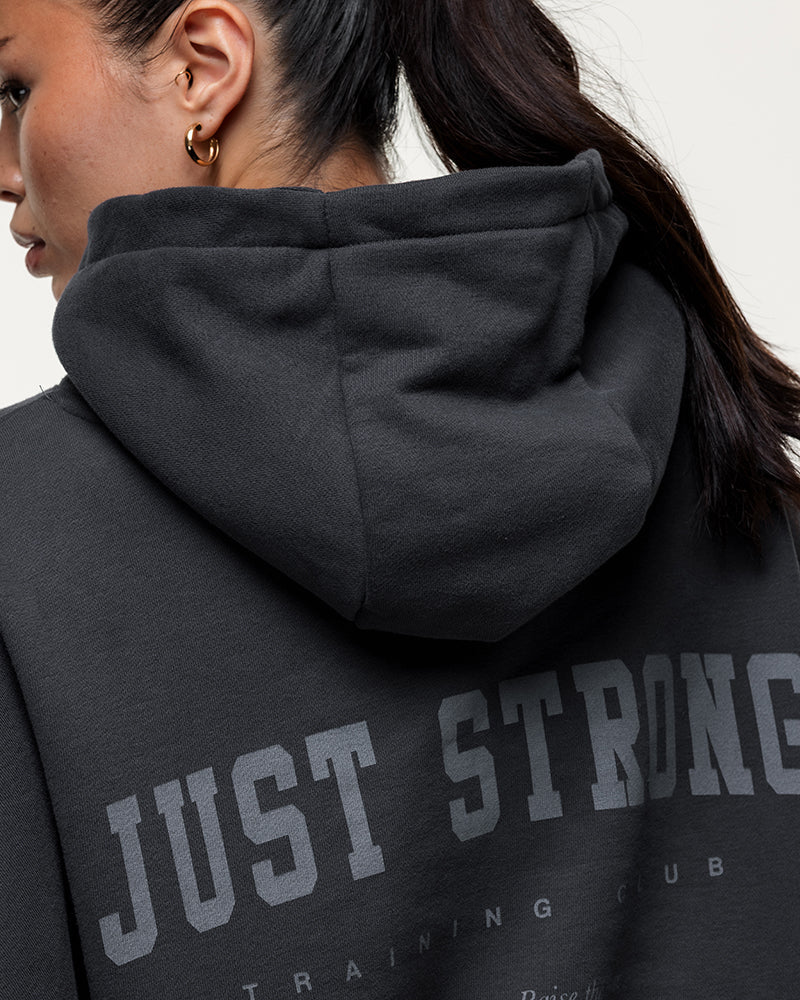 Training Club Oversized Hoodie - Washed Black