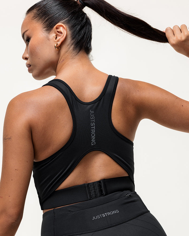 Agility Workout Bra - Black Onyx