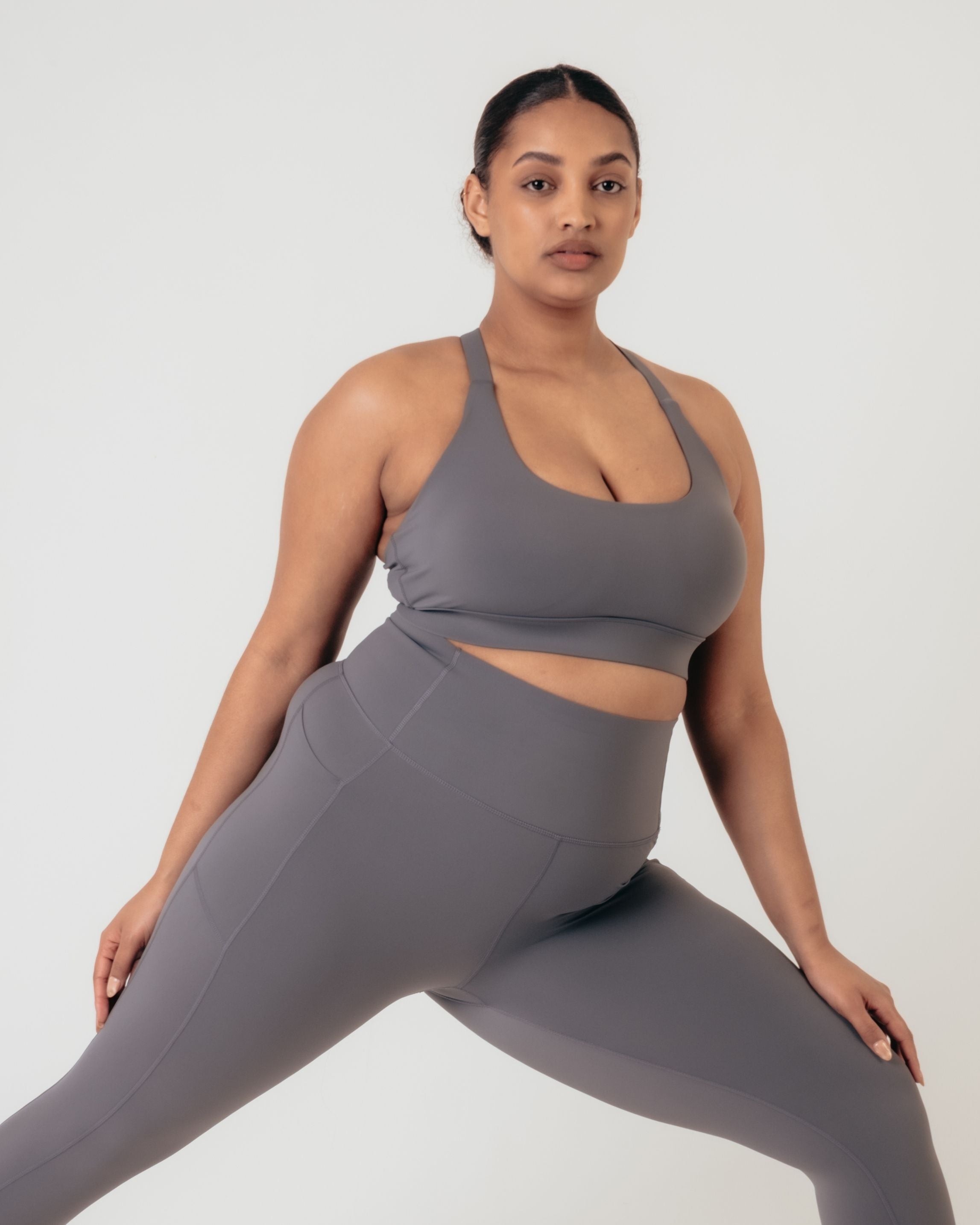 Impact High Support Bra - Slate