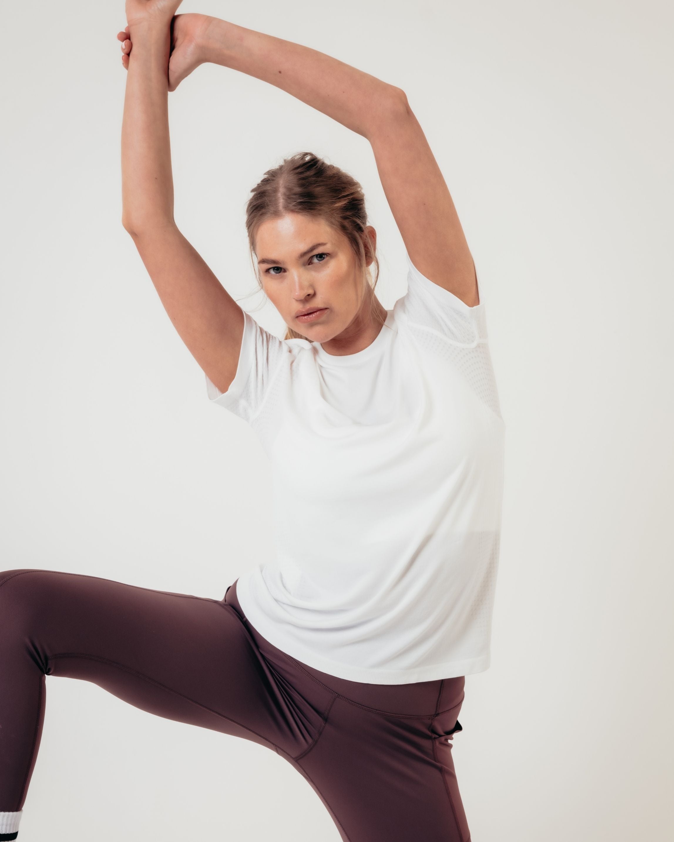 Seamless Performance Training Tee - White