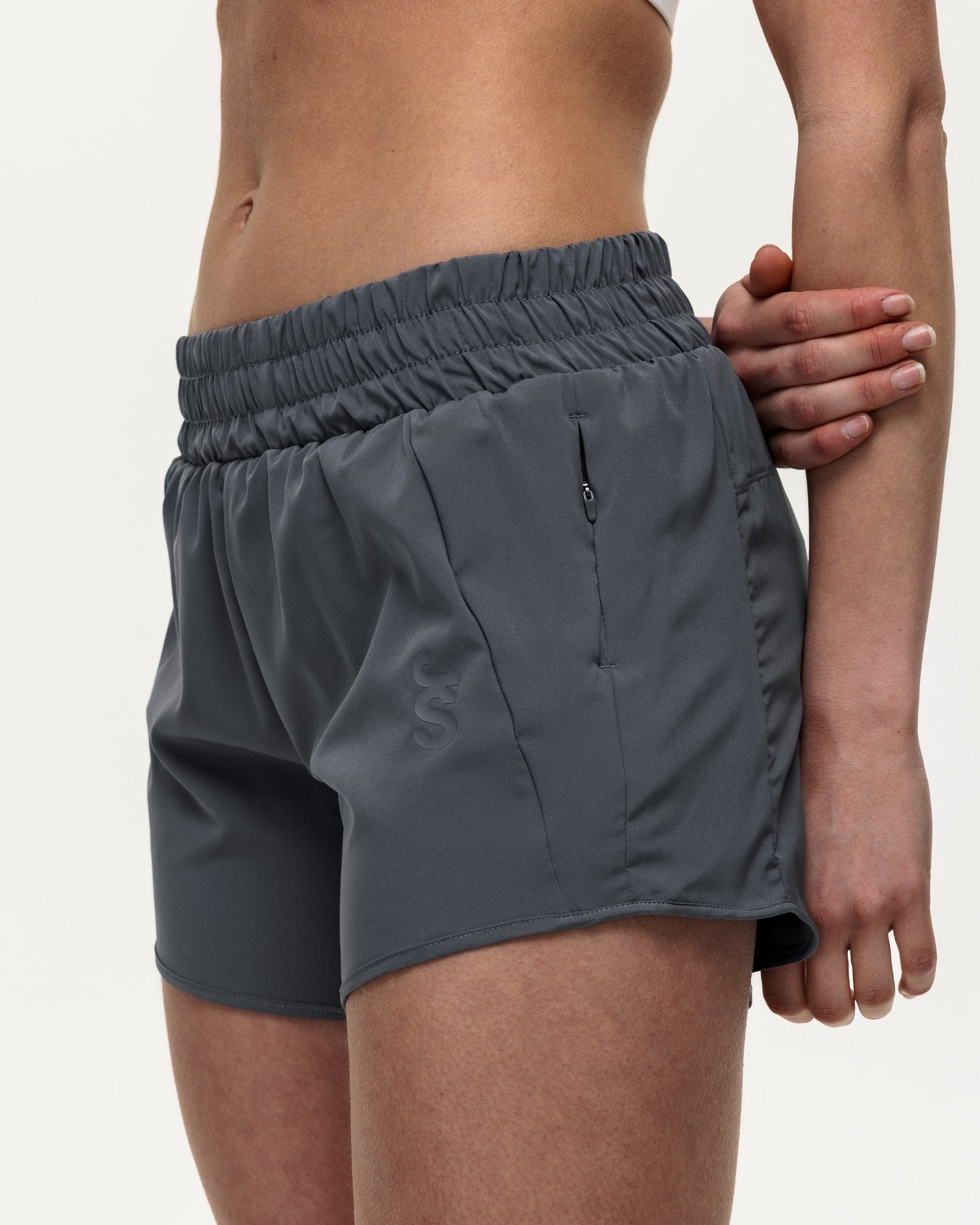Tempo Lite High Rise Short - Slate