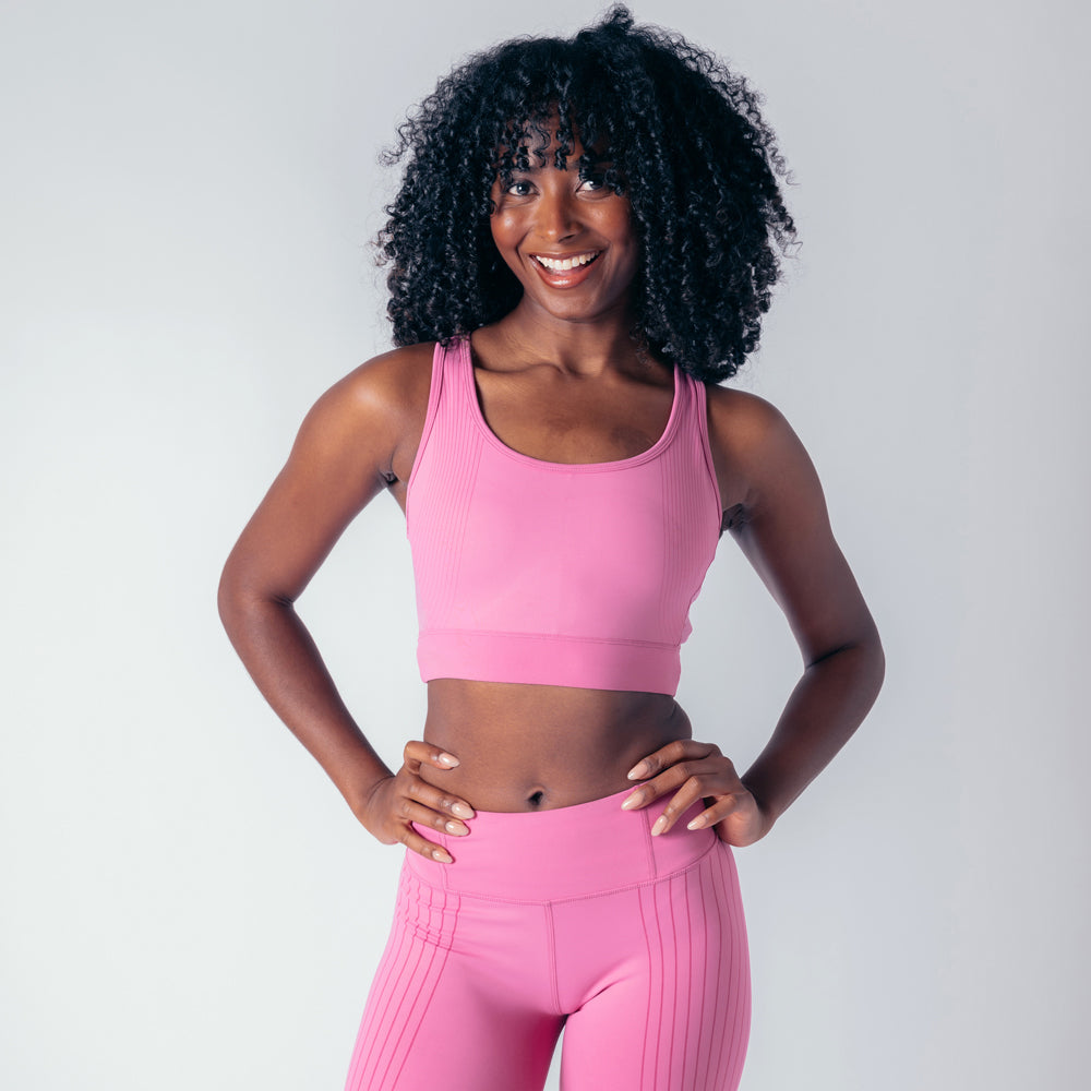 Agility Workout Bra - Fuschia Pink