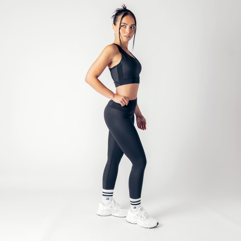 Agility Workout Leggings - Black Onyx